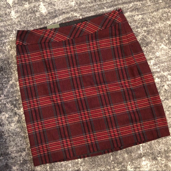 Eddie Bauer Dresses & Skirts - Eddie Bauer plaid wool skirt 12